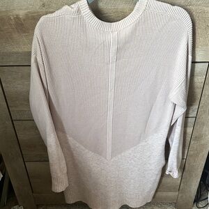 lululemon athletica Soft Pink Beige Sweater